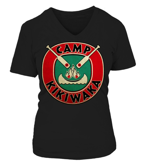 Vintage Camp Kikiwaka Logo Women's V-Neck T-shirt