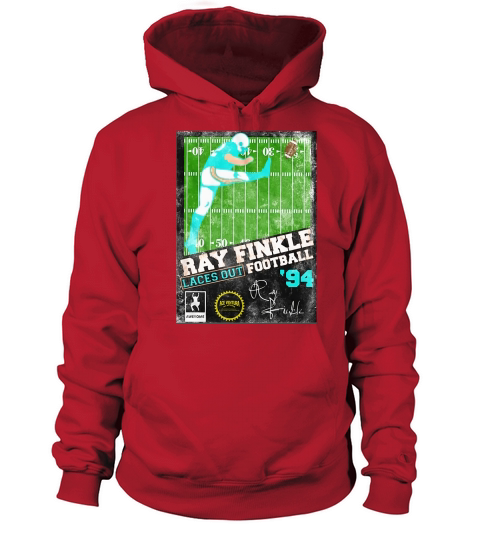 Ray Finkle Laces Out Football Signature Women's Hoodie