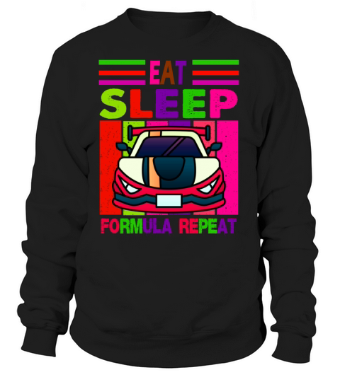eat sleep formula repeat Women's Sweatshirt