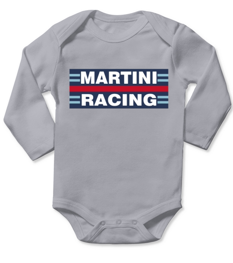 VINTAGE MARTINI RACING Long Sleeve Baby One-Piece