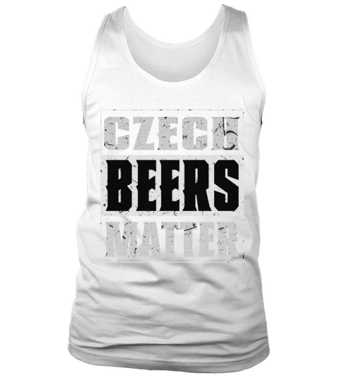 Czech Beers Matter Vintage Tank Top Unisex