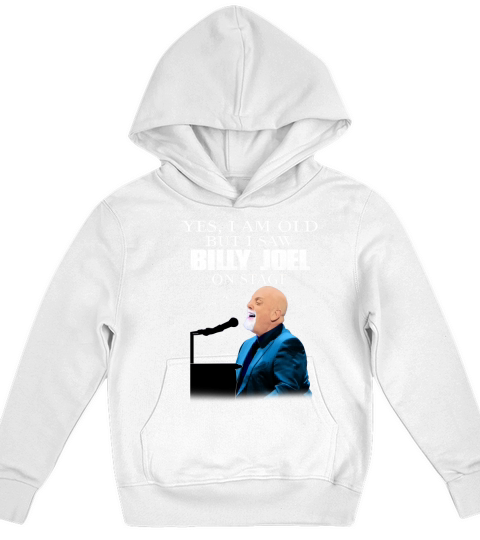 Yes I am old but I saw Billy Joel on stage signature Kids Hoodie