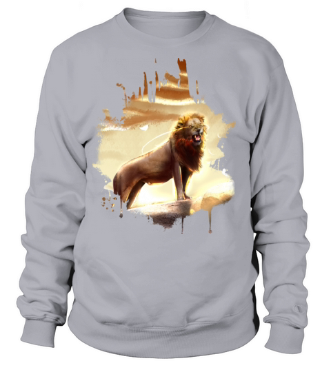 Lion King Of Beasts Big Cat Animal Gift Women's Sweatshirt