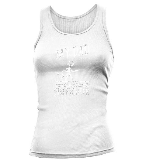 My dad is a firefighter - fire department Women's Tank Top