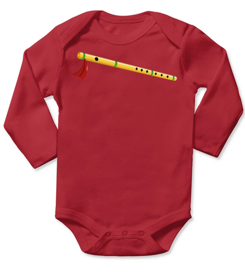 Musical instrument graphic art Long Sleeve Baby One-Piece
