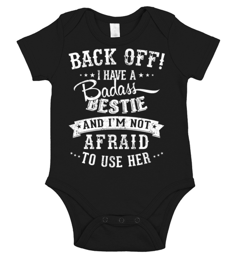 Best friend Short Sleeve Baby One-Piece