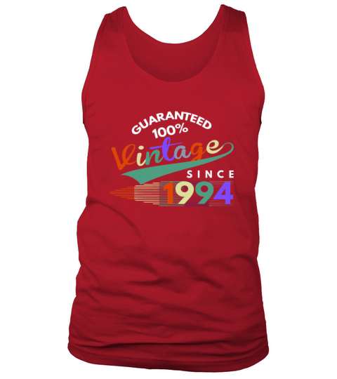 Birthday T Shirt - Vintage Since 1994 Men's Tank Top