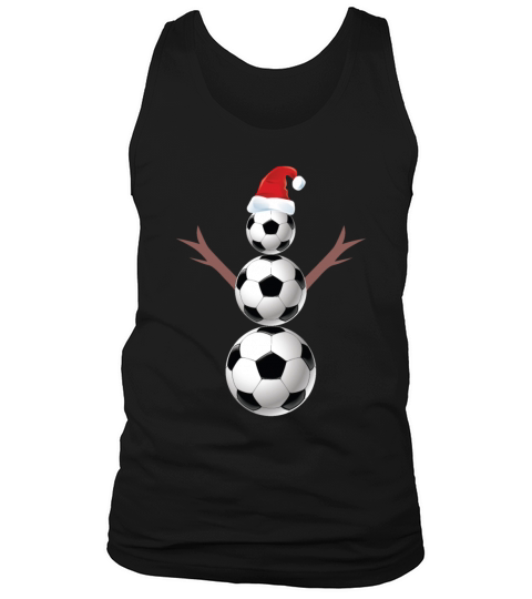 Soccer Ugly Christman Snowman Tank Top Unisex
