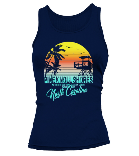 pine knoll shores North Carolina beach shirt Tank top Woman