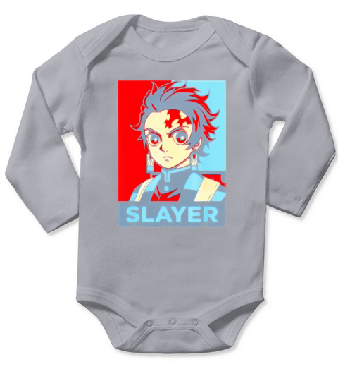 Slayer Demon Anime Arts Tees Long Sleeve Baby One-Piece
