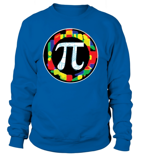 Pi Day Symbol Round Women's Sweatshirt