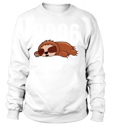 Sloth Vintage 2006 Birthday Lazy Edition Women's Sweatshirt
