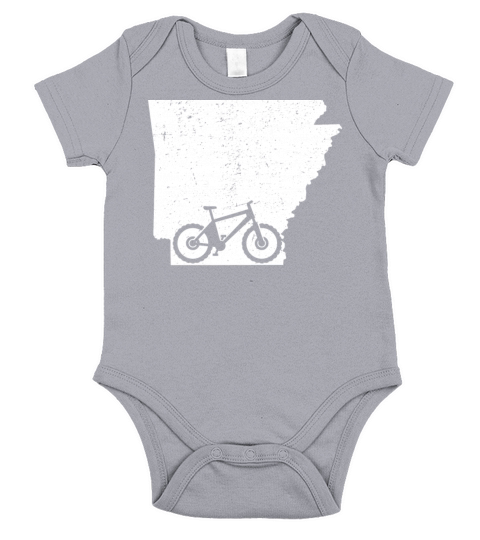 Arkansas Mountain Bike Short Sleeve Baby One-Piece