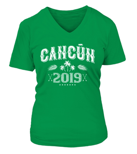 Cancun 2019 mexico Women's V-Neck T-shirt