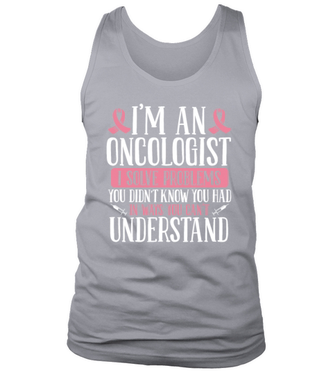 Oncologist Job Profession Chemo Doctor Oncology Men's Tank Top
