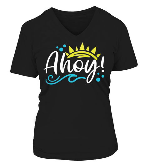 Ahoy Women's V-Neck T-shirt