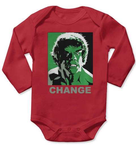 Lou Ferrigno Change Long Sleeve Baby One-Piece