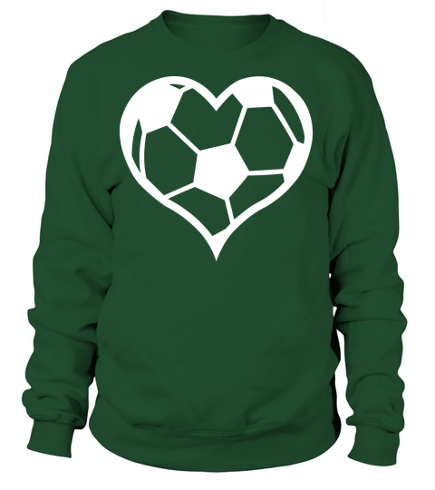 Heart soccer Women's Sweatshirt