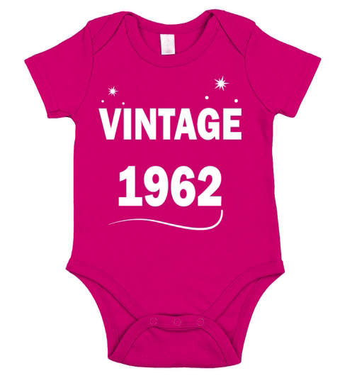 Vintage 1962 Short Sleeve Baby One-Piece