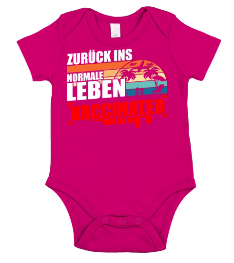 Vaccination 2021 I Am Vaccinated Short Sleeve Baby One-Piece