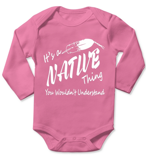 native american Long Sleeve Baby One-Piece