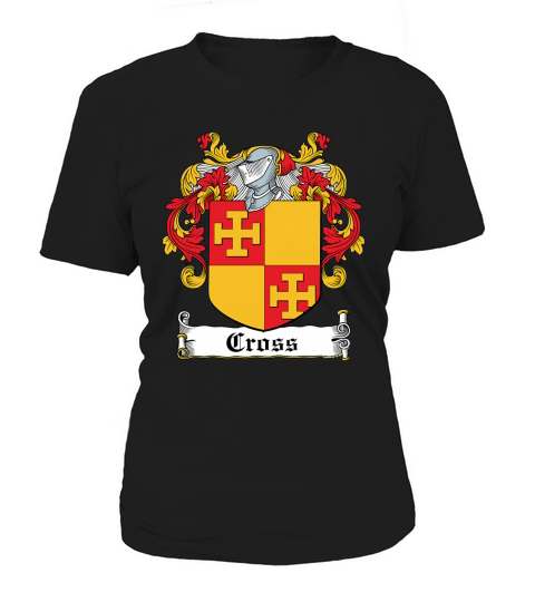 Cross Coat of Arms Irish Family Crests - Coffee Mug (colored) Women's T-Shirt