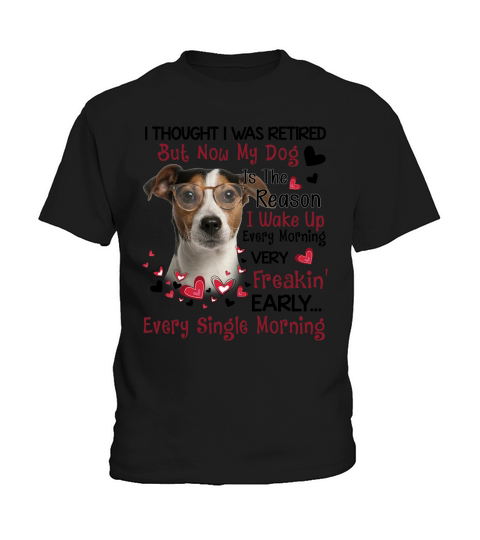Every Morning Jack Russell Terrier Lovely Kids T-Shirt