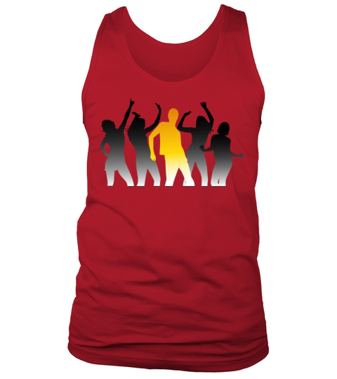 Dancing People At A Party Tank Top Unisex
