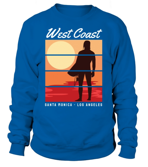 West Coast SANTA MONICA - LOS ANGELES Women's Sweatshirt