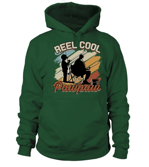 Reel Cool PawPaw - Vintage Fishing for a Fisherman Women's Hoodie