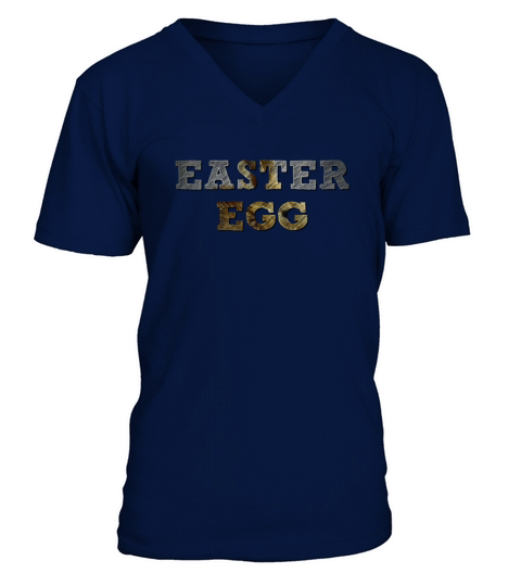 Easter Egg V-Neck T-shirt