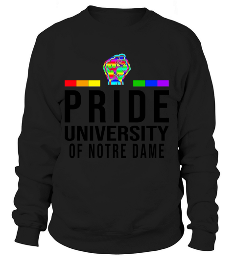 University Of Notre Dame Lgbt Pride Women's Sweatshirt