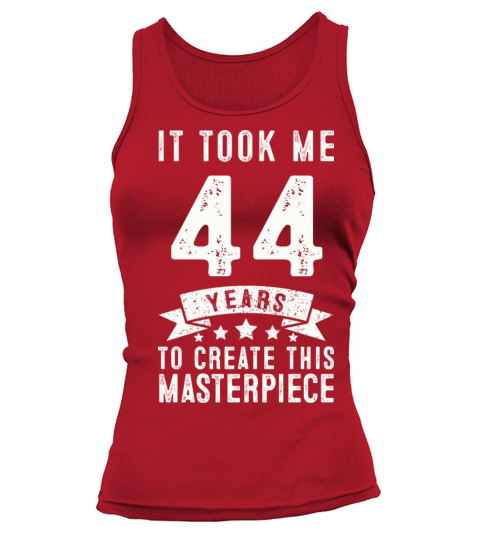 Funny 44 Years Old 1977 T Shirt 44th Birthday Gift Women's Tank Top