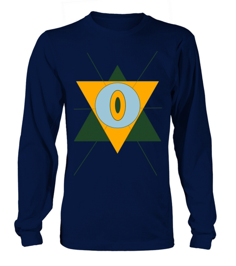 upside down triangle Women's Long Sleeve