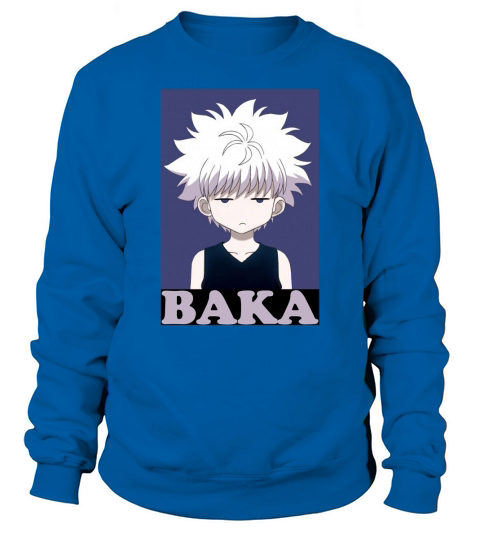 shirt Hunter X Hunter-Killua Zoldyck-Baka Sweatshirt Unisex