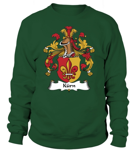 Kurn Family Crest German Family Crests Sweatshirt Unisex