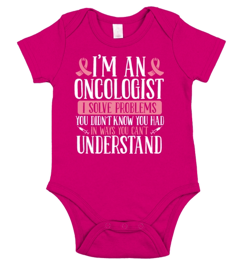 Oncologist Job Profession Chemo Doctor Oncology Short Sleeve Baby One-Piece