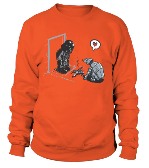 Funny Star Wars Darth Vader comic Women's Sweatshirt