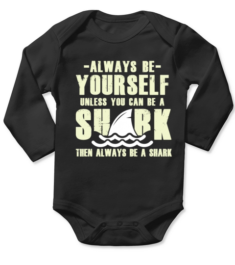 Shark Long Sleeve Baby One-Piece