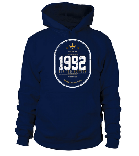 Made In 1992 Limited Edition Vintage Women's Hoodie