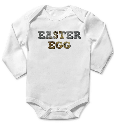 Easter Egg Long Sleeve Baby One-Piece