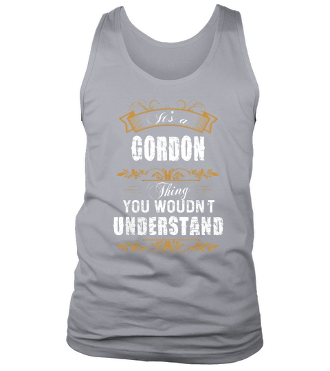 GORDON Name shirt, GORDON Funny Name, GORDON Family Name Gifts T Shirt Tank Top Unisex
