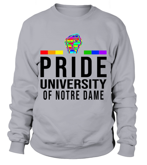 University Of Notre Dame Lgbt Pride Men's Sweatshirt