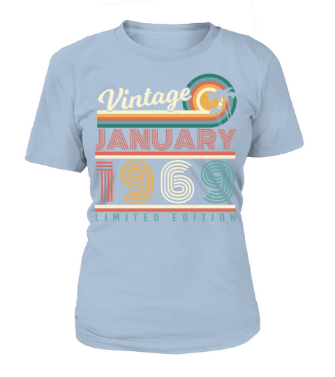 1969 Limited In January Vintage Women's T-Shirt