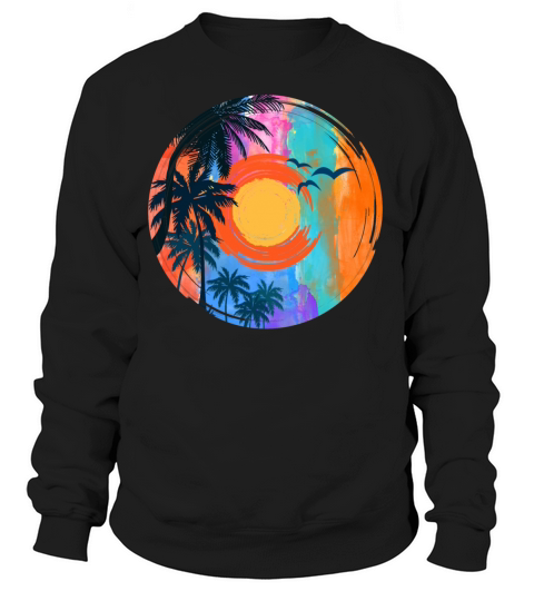 BEACH SUNSET 01 Women's Sweatshirt