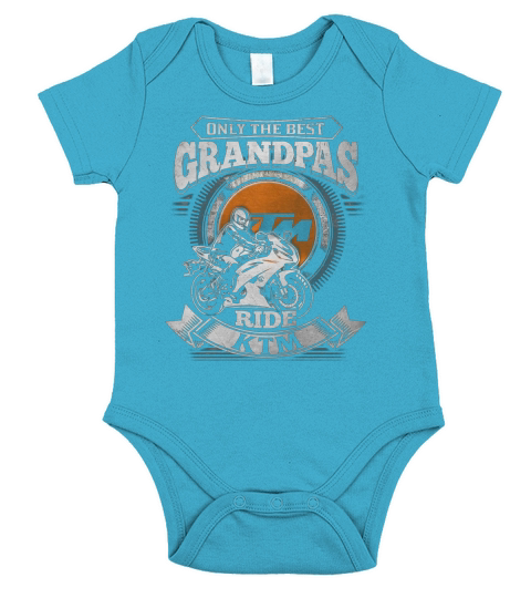 BEST GRANDPAS KTM Short Sleeve Baby One-Piece