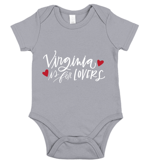 Virginia is for Lovers Short Sleeve Baby One-Piece