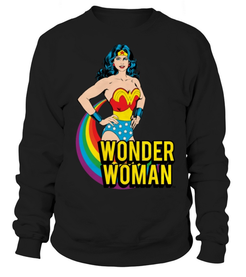 Wonder Woman Rainbow Women's Sweatshirt