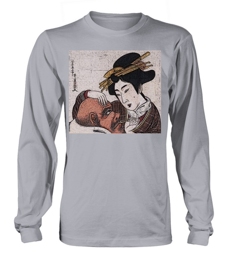 VINTAGE JAPANESE ART REPLICAS 2 Women's Long Sleeve