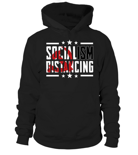 Socialism Distancing   Vintage design Hoodie Unisex